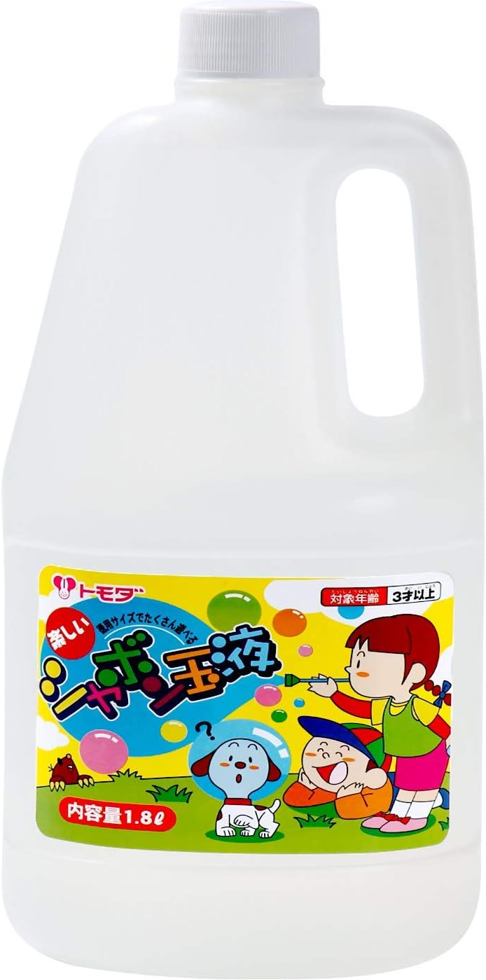 Amazon | トモダ しゃぼん玉 パワフル シャボン玉液 1000ml 日本